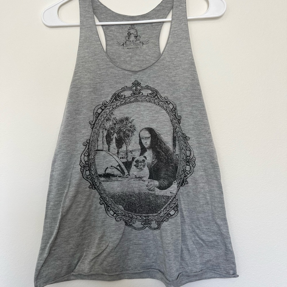 Mona Lisa/Pug Tank